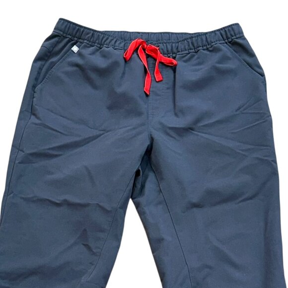 FIGS Tansen Jogger Scrub Pants Charcoal Large Medical‎ Healthcare Nurse - Picture 2 of 7